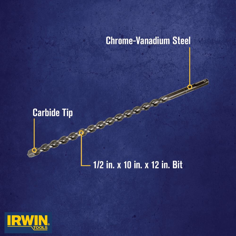 BROCA SDS PLUS 1/2 X 12 IRWIN IW14171